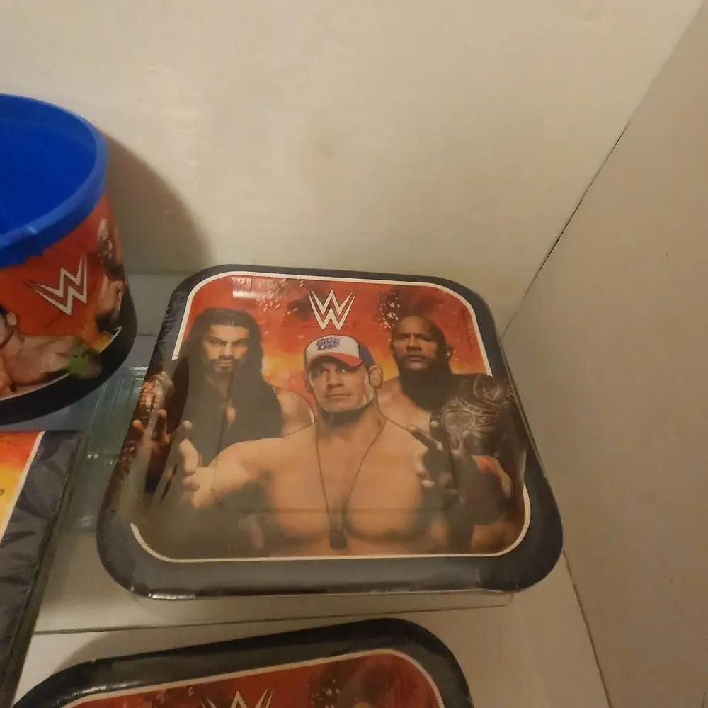 WWE Birthday Party Decorations NIP John Cena The Rock